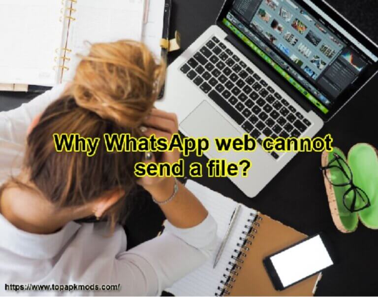 Why WhatsApp web cannot send a file?