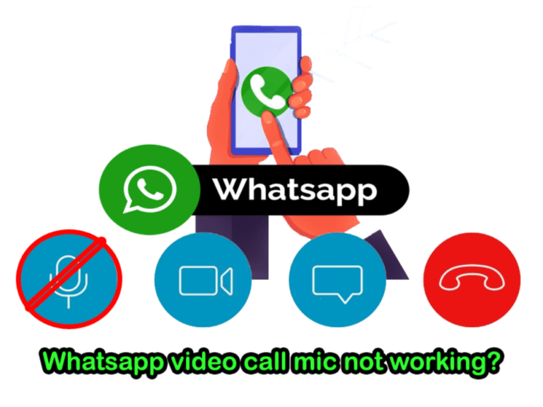 WhatsApp video call mic not working? [3 Steps To Fix]