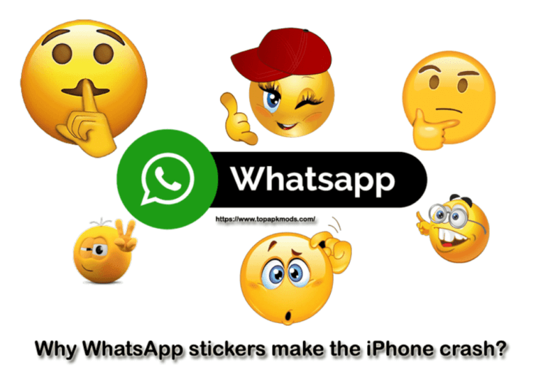 Why WhatsApp stickers make the iPhone crash?