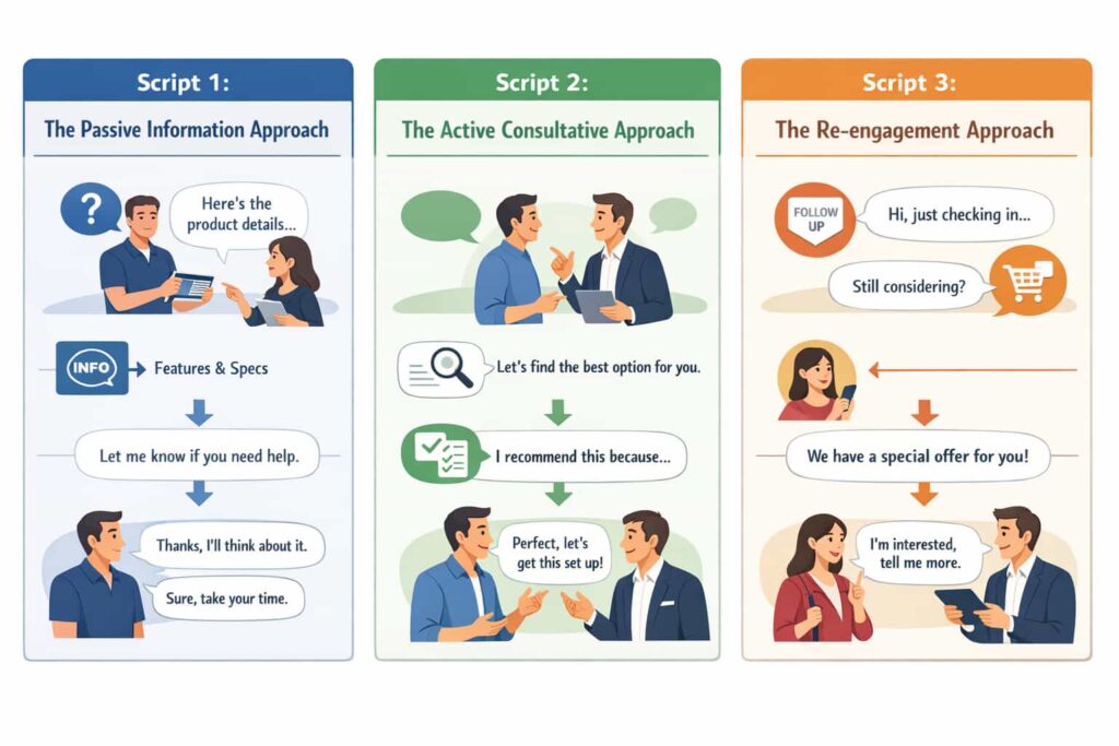 Conversation Scripts to Guide Customers to Purchase