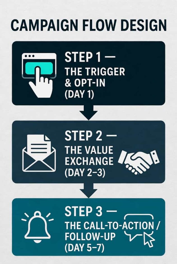 Designing the Campaign Flow-WhatsApp Retargeting Campaign 